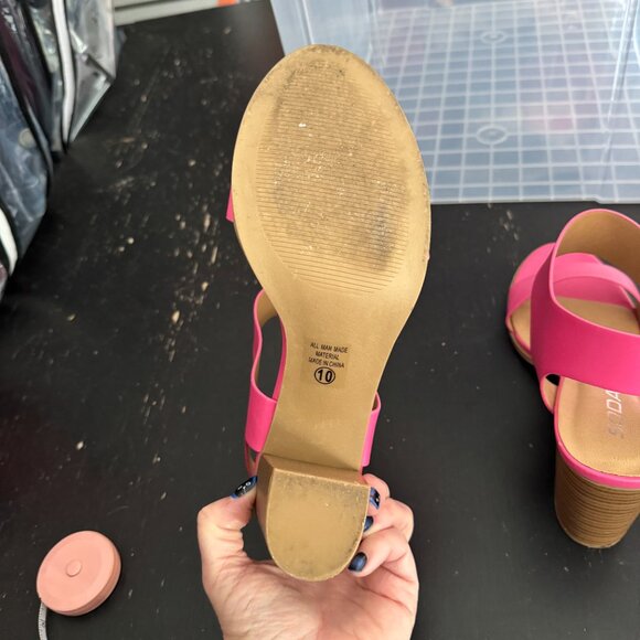 Soda - Willa Wedges - Fuchsia - 10 - Picture 6 of 9